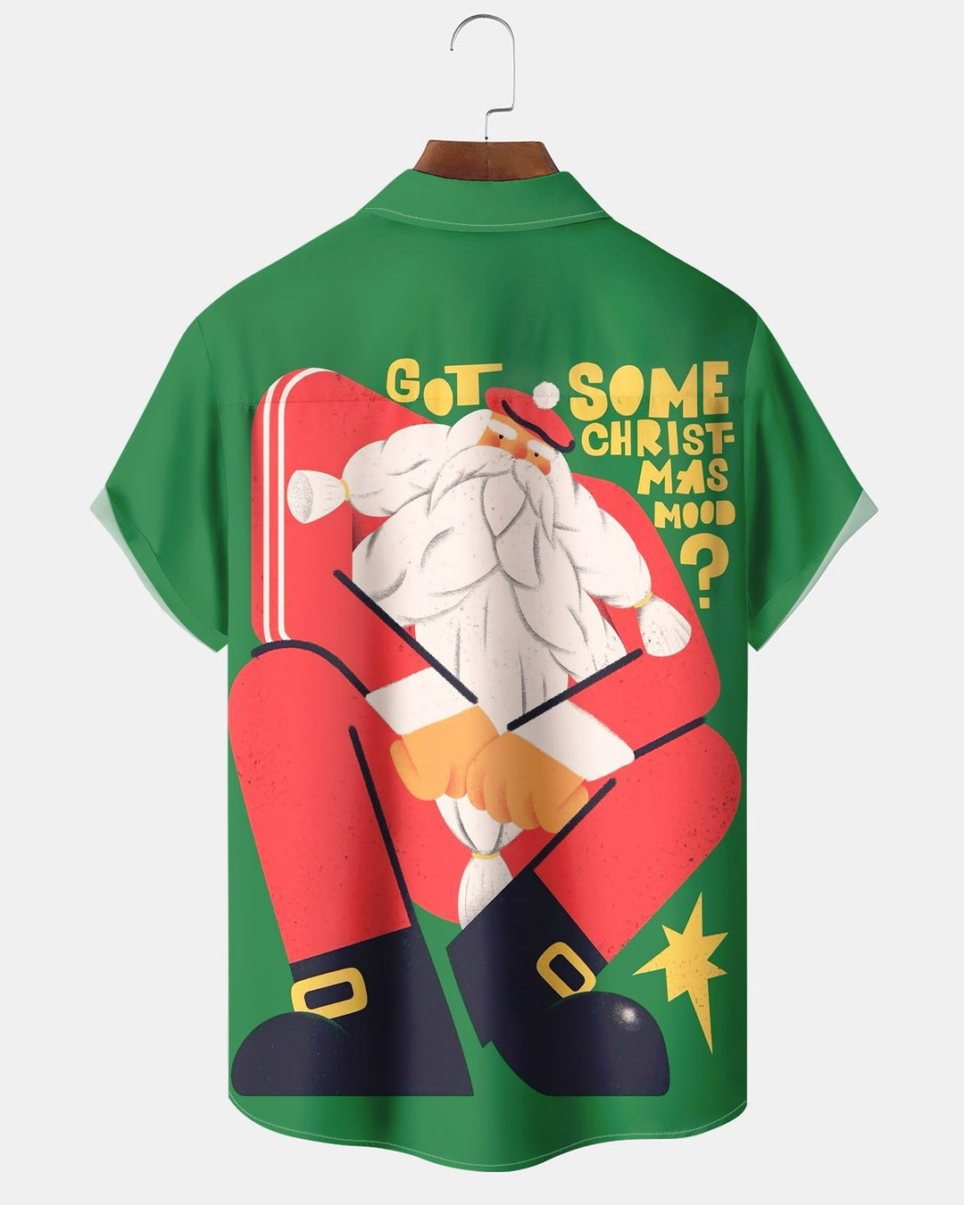 Alohadaddy® Holiday Christmas Santa Claus Print Men&
