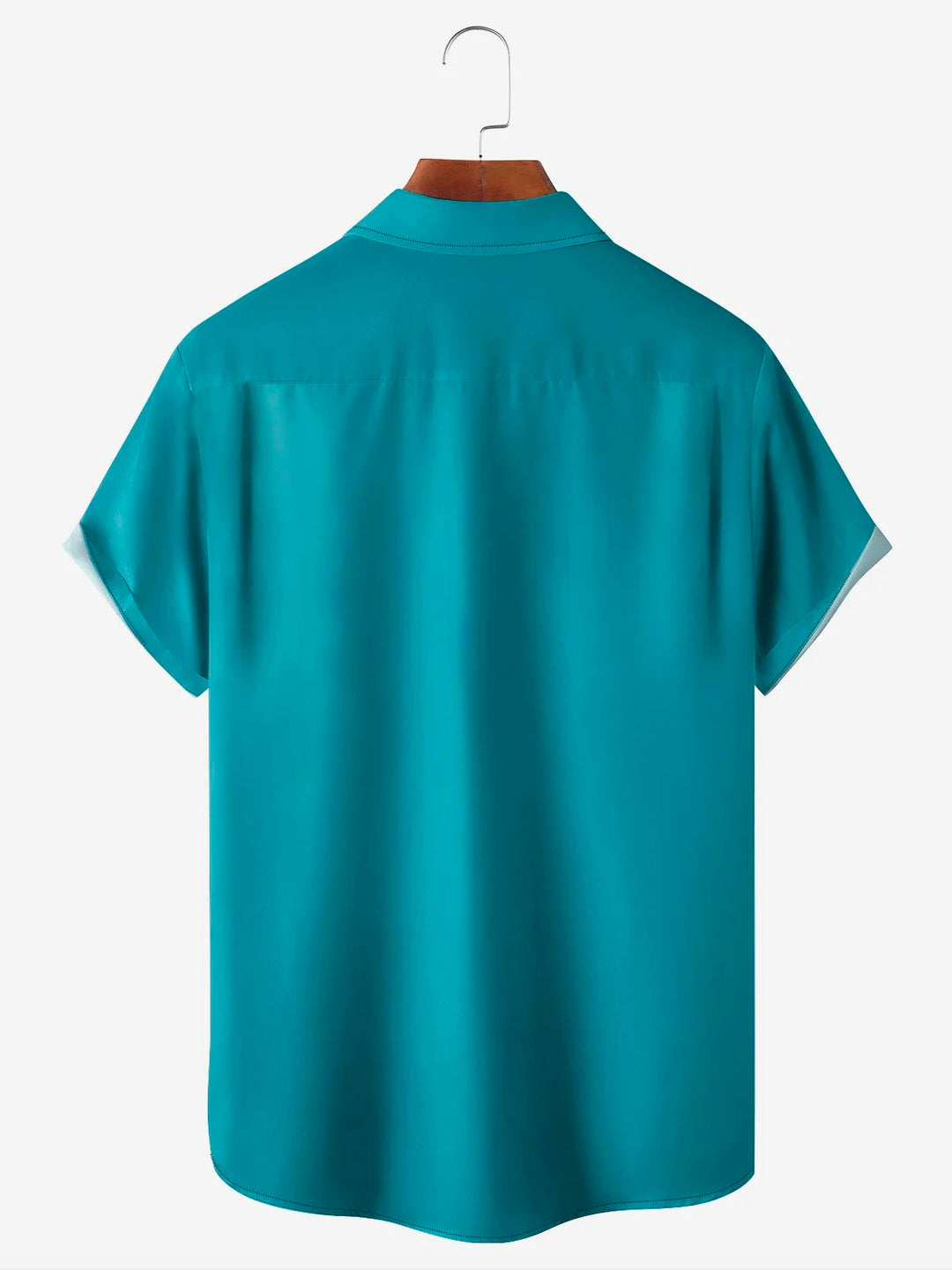 Camisa de manga corta con bolsillo y botones para hombre, con estampado digital 3D de dibujos animados de bolos retro de Alohadaddy, talla grande y alta