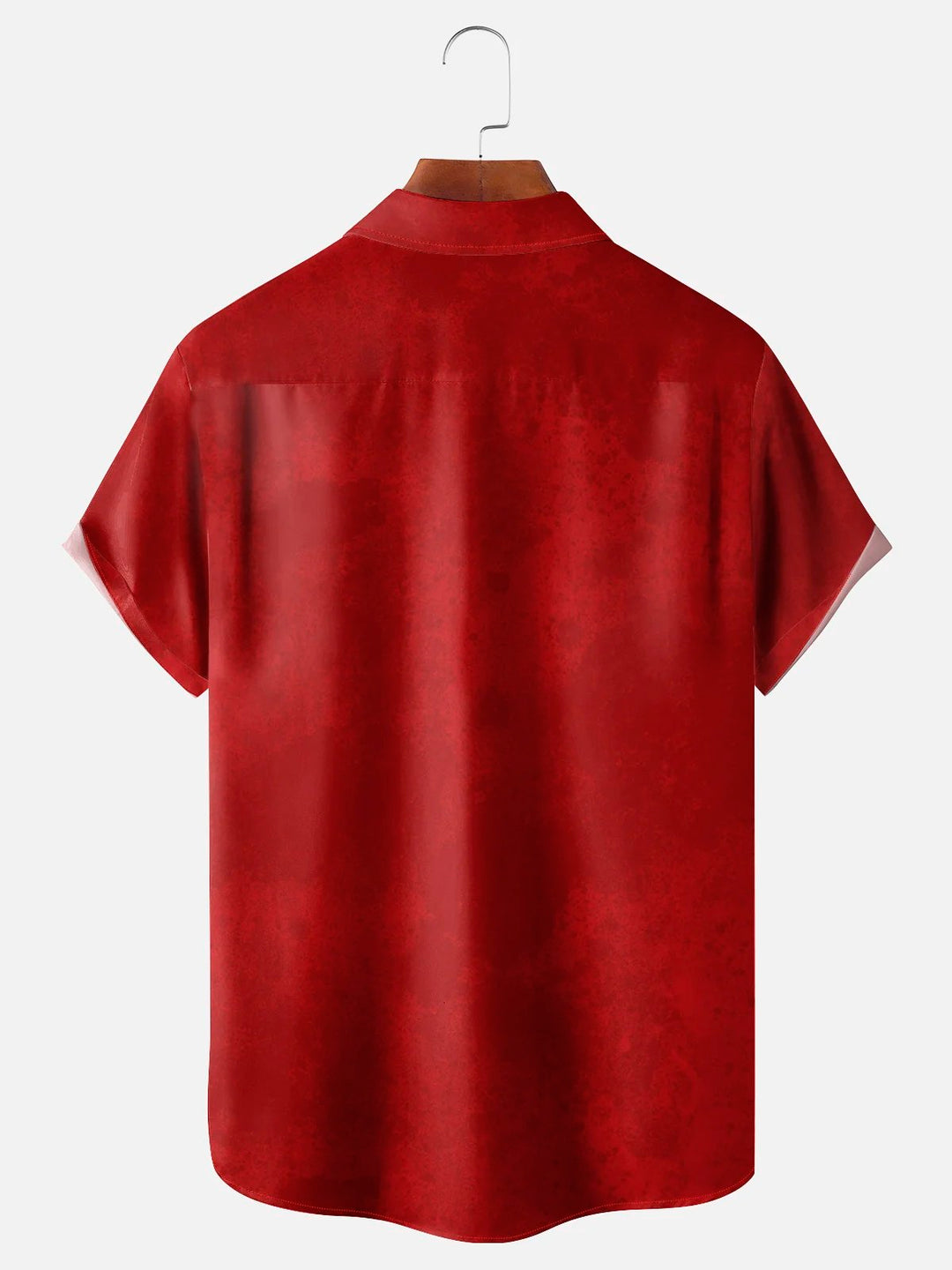 Chemise à manches courtes et poches boutonnées pour homme avec imprimé numérique 3D et chapeau de Père Noël rétro de Alohadaddy, grande taille