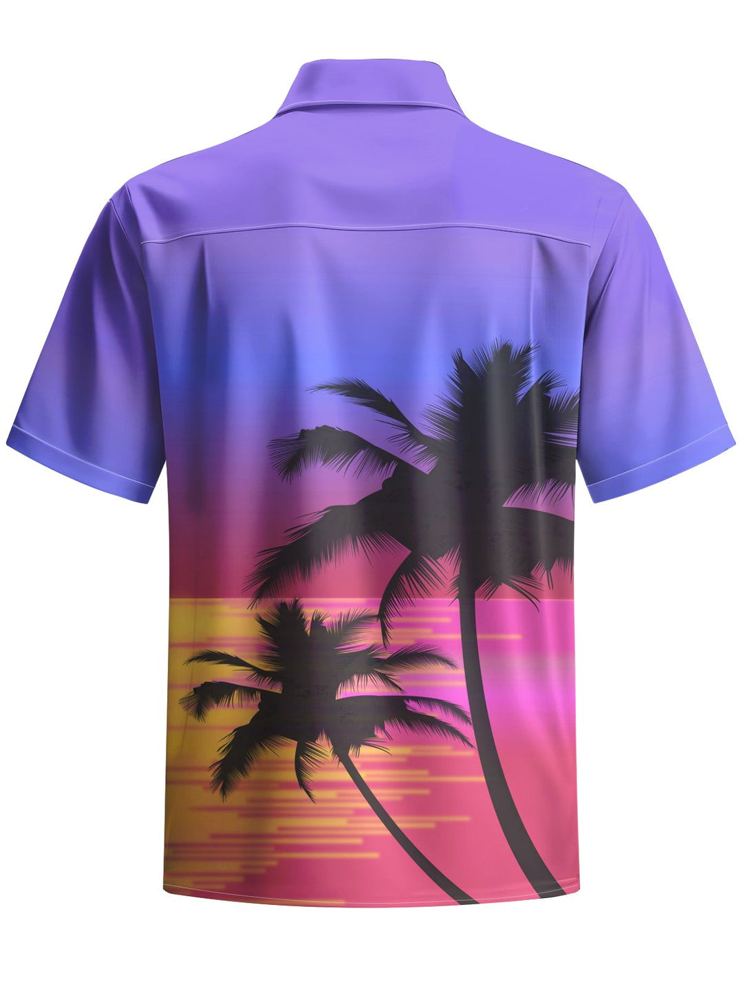 Alohadaddy® Hawaiian Palm Tree Art Print Pocket Stretch Men&