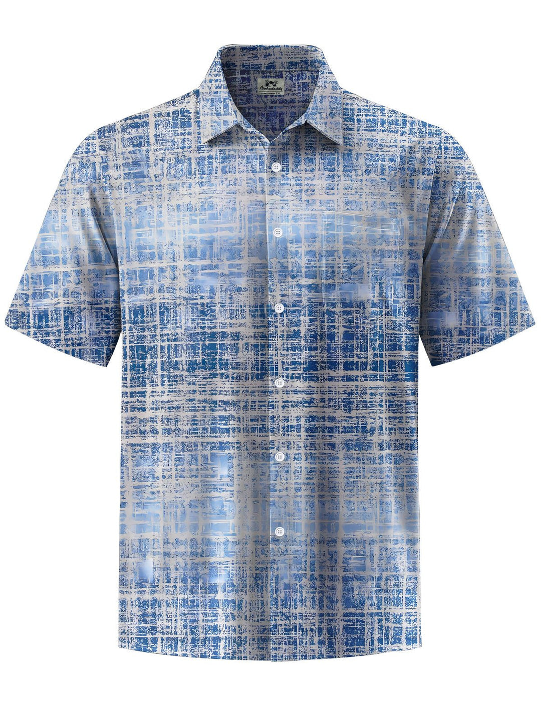 Alohadaddy® Vintage Plaid Print Moisture-wicking Men&