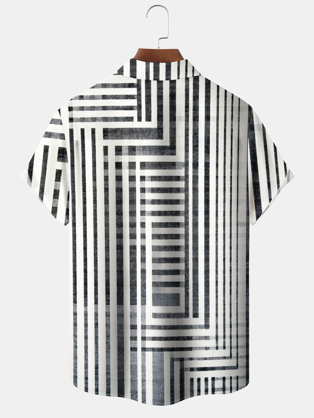Alohadaddy® Vintage Stripe Print Pocket Stretch Men&