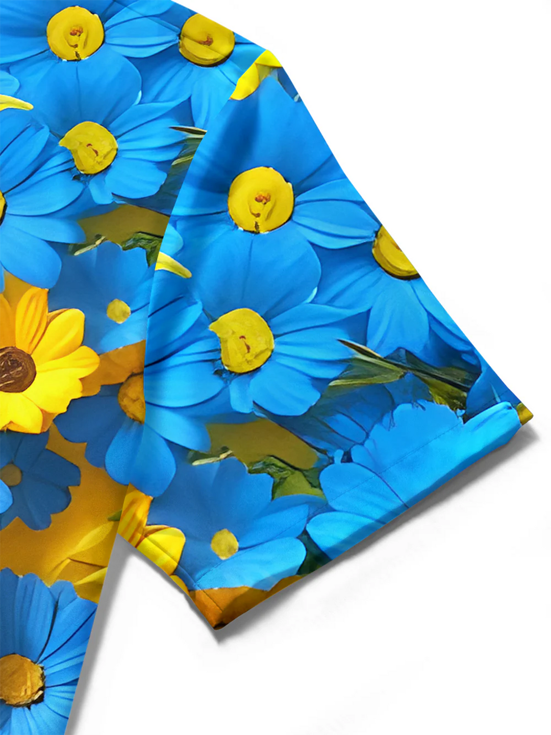 Alohadaddy® Hawaiian Floral Art Print Moisture Wicking Men&