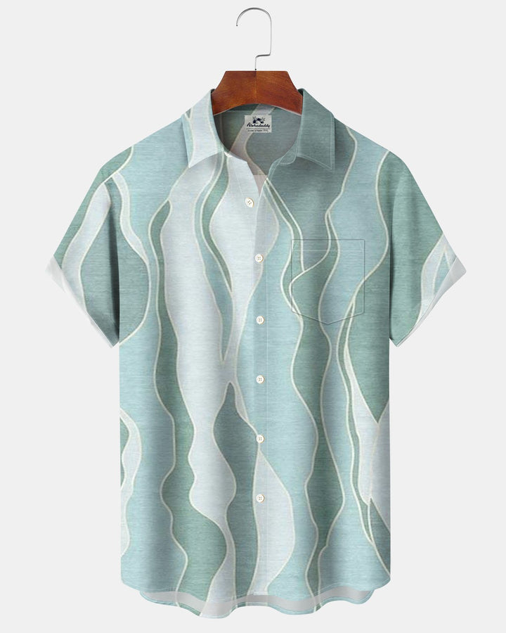 Alohadaddy® Casual Geometric Polka Dot Print Men&