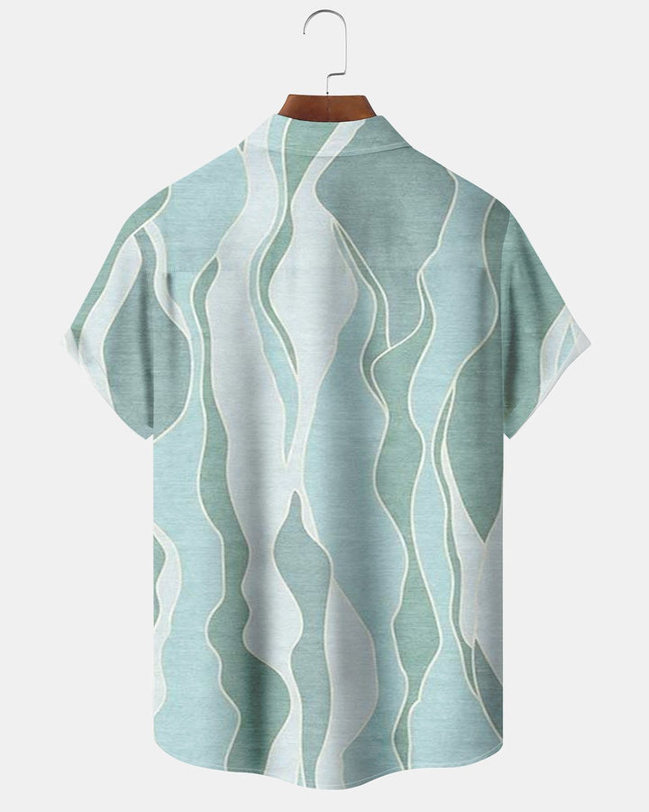 Alohadaddy® Casual Geometric Polka Dot Print Men&