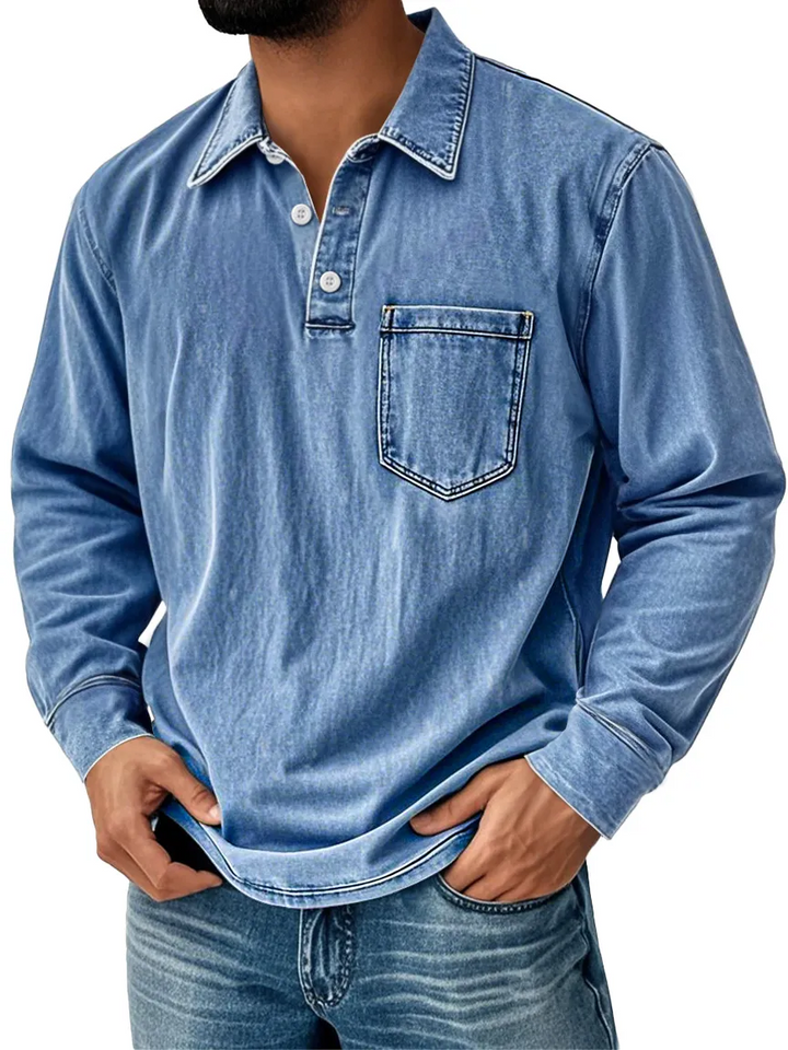 Alohadaddy® Old Money Style Retro Washed Print Men&