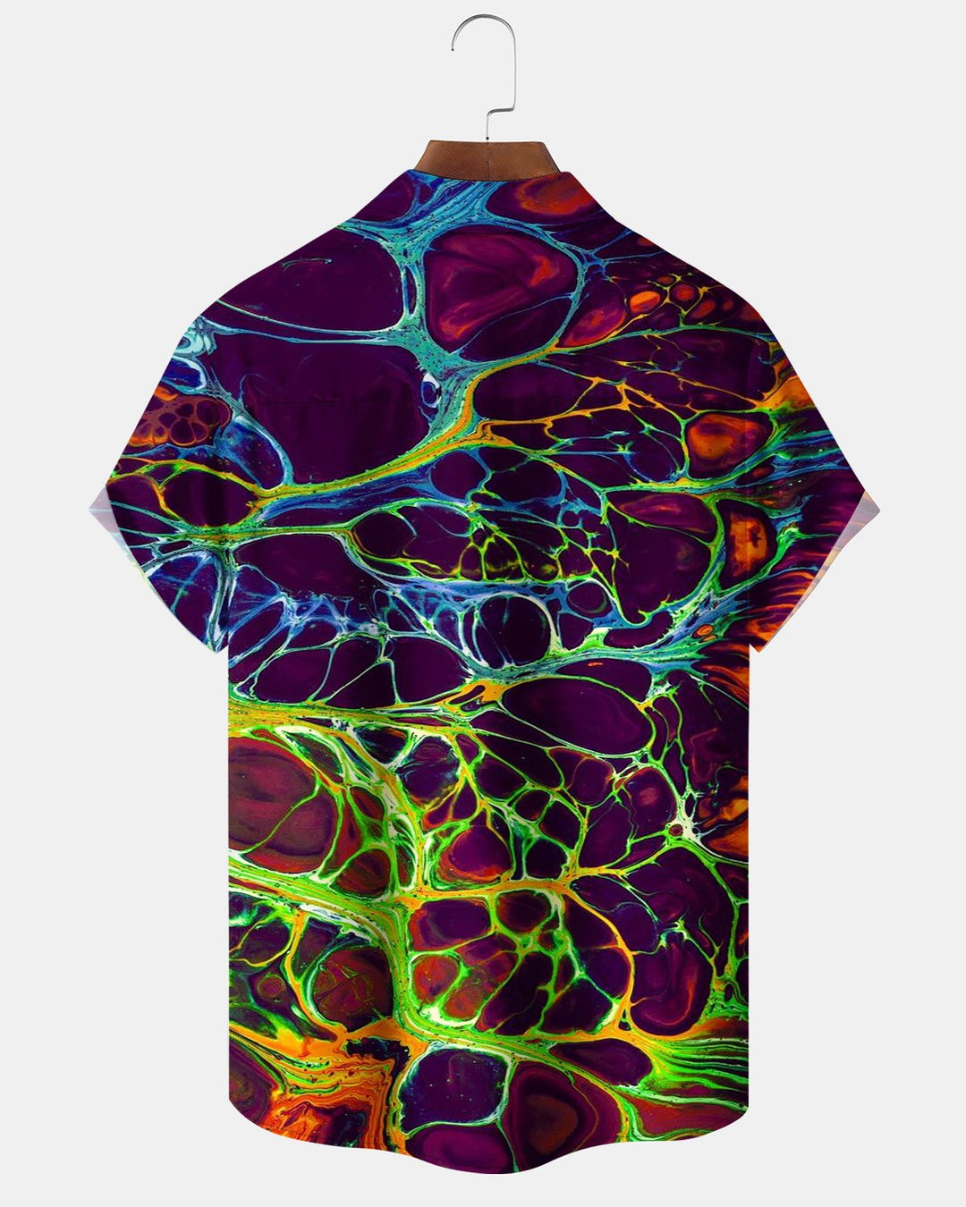 Alohadaddy® Casual Abstract Art Print Men&
