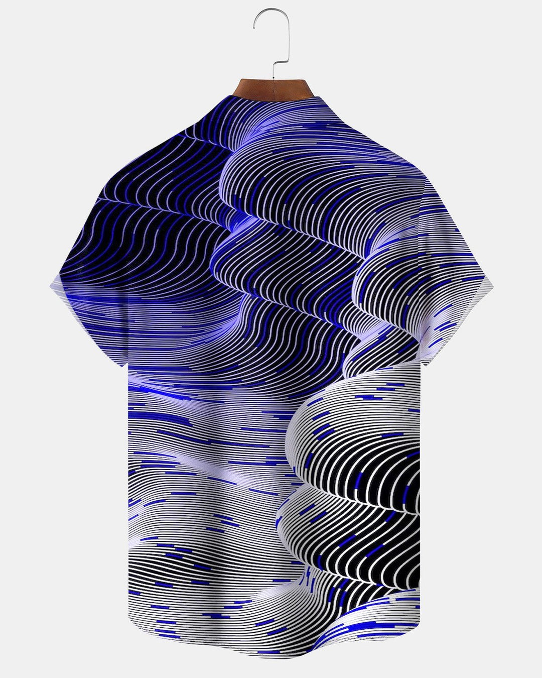 Alohadaddy® Casual Abstract Art Print Men&