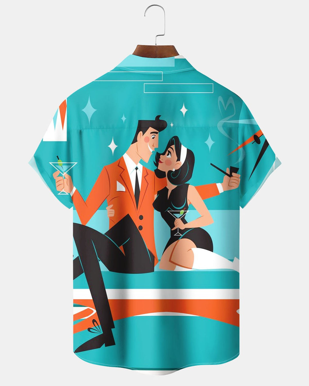 Alohadaddy® Retro Atomic Print Men&