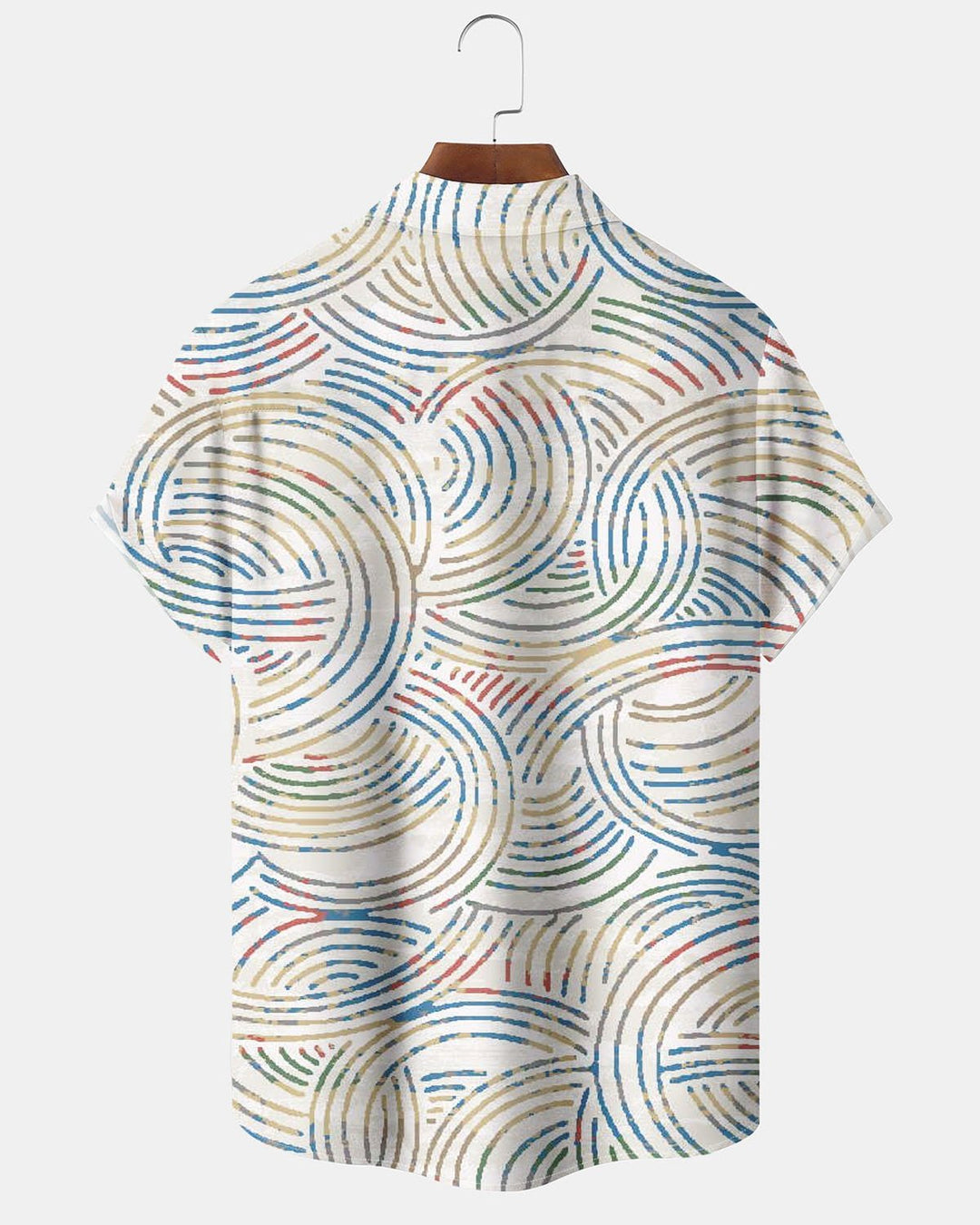 Alohadaddy® Casual Geometric Striped Men&