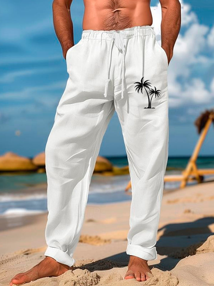 Alohadaddy Hawaii coconut tree 3D digital printed men&