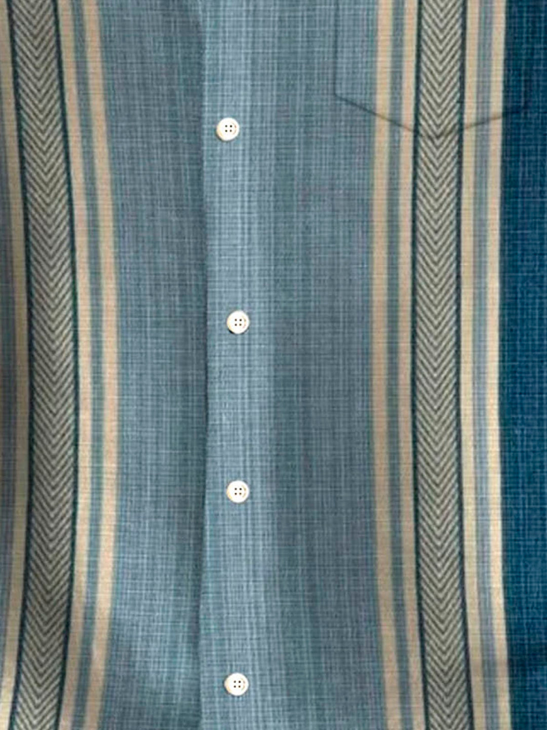 Alohadaddy Retro Geometric Textured Print Men&