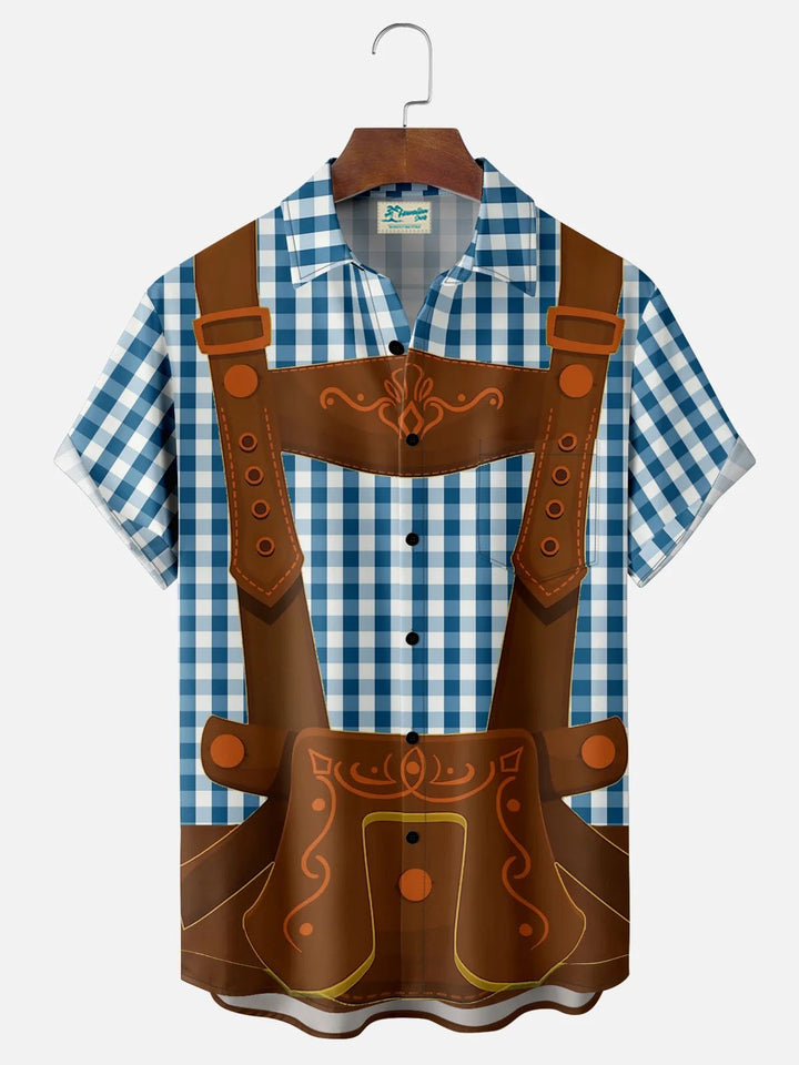 Alohadaddy® Oktoberfest Holiday Two-Piece Print Men&