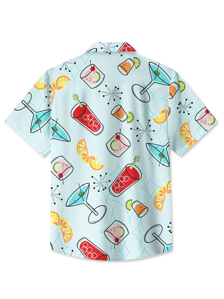 Alohadaddy Hawaiian Aloha Tiki Cocktail Shirt