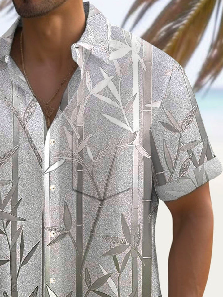 Alohadaddy Vintage Bamboo Texture 3D Print Men&