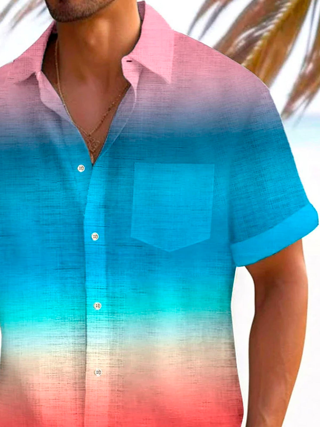 Alohadaddy Hawaiian Ombre 3D Print Men&