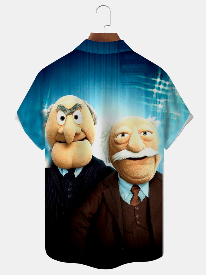 Alohadaddy® Retro Cartoon Print Men&