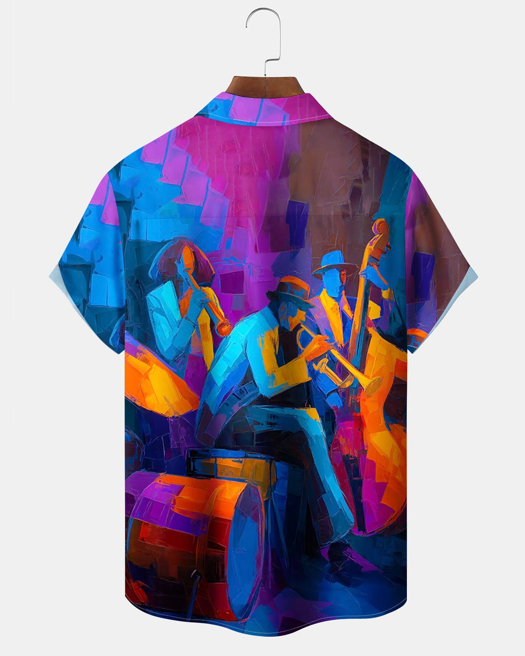 Alohadaddy® Vintage Art Print Short-Sleeve Men&