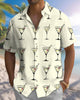 Alohadaddy® Men's Short-Sleeve Button-Down Shirt  Casual/Cocktail Style with Graphic Print and Pocket