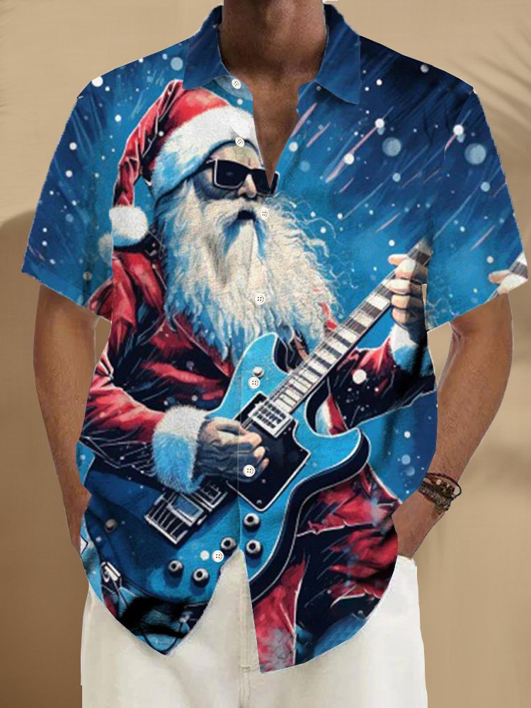 Alohadaddy Christmas Music Print Men&