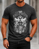Men's Casual Halloween Ghost Short-Sleeve T-Shirt
