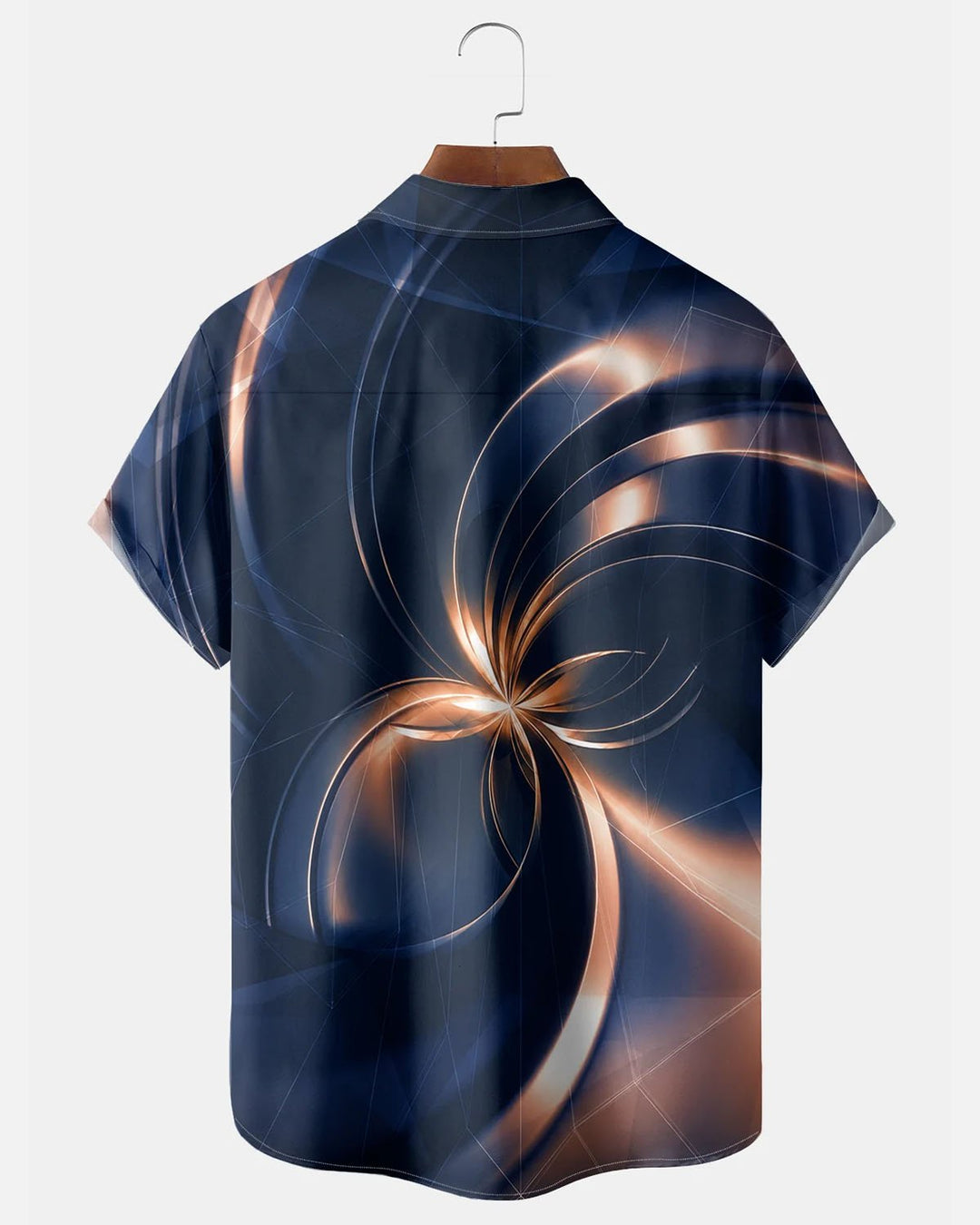 Alohadaddy® Casual Abstract Art Light Print Men&
