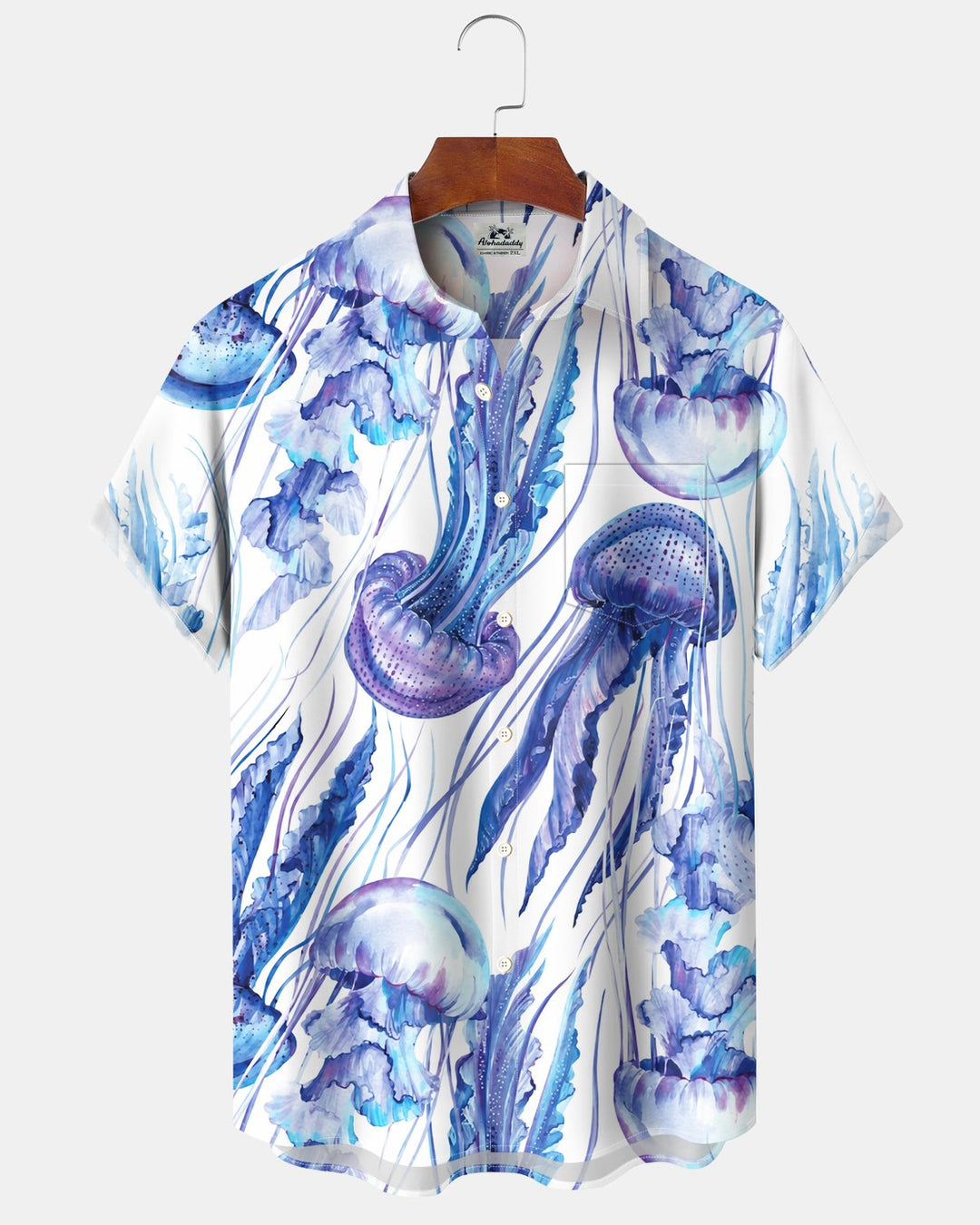 Alohadaddy® Casual Jellyfish Print Men&