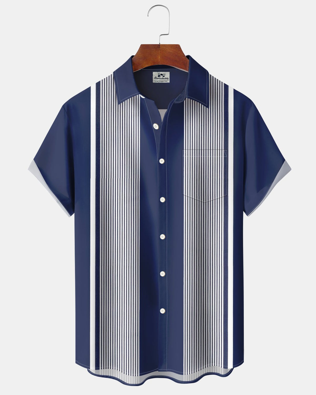 Alohadaddy® Basic Striped Print Men&