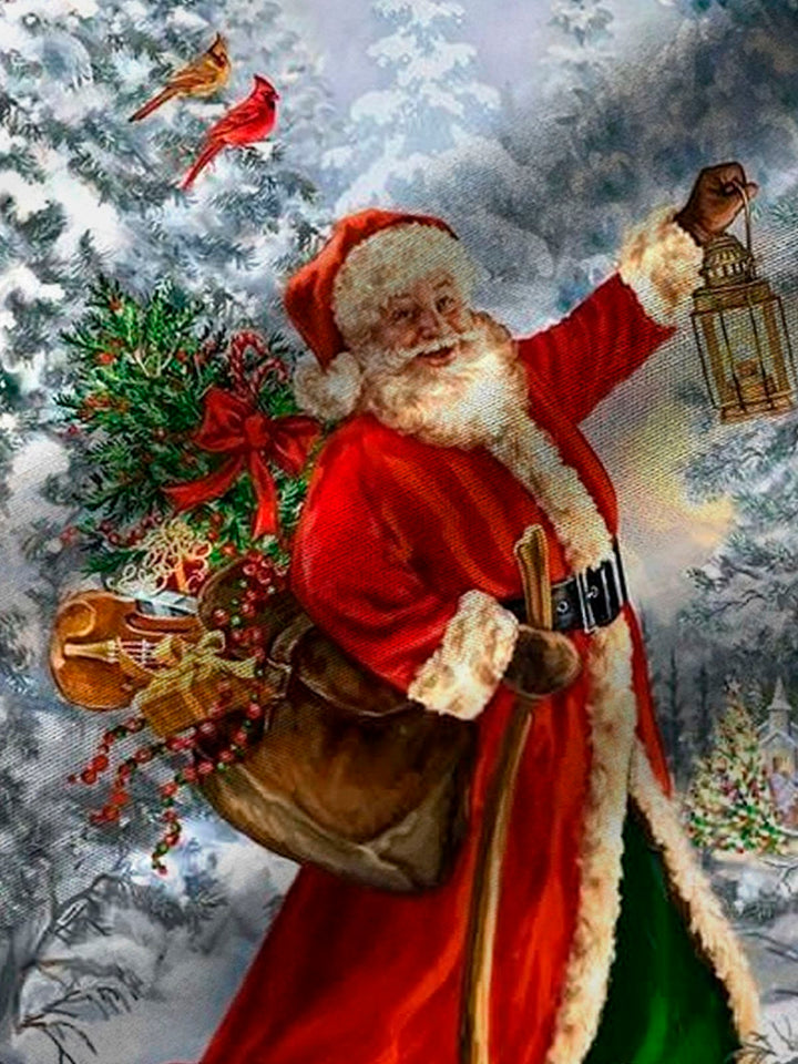 Alohadaddy Christmas Xmas Santa Print Men&