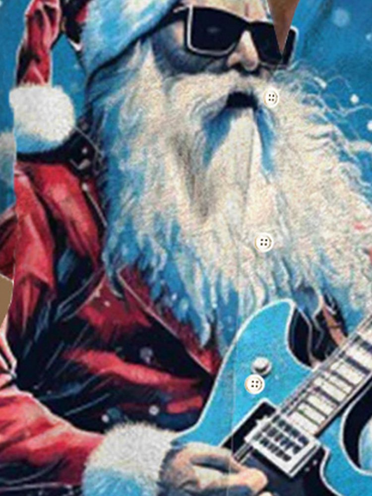 Alohadaddy Christmas Music Print Men&