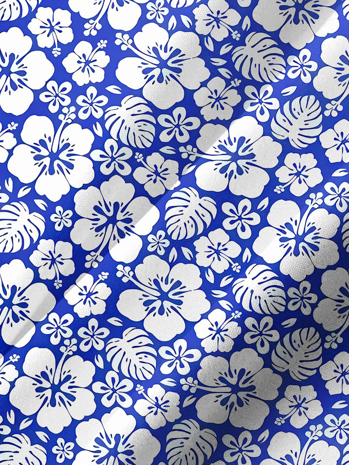 Alohadaddy® Hawaiian Hibiscus Art Print Chest Pocket Men&