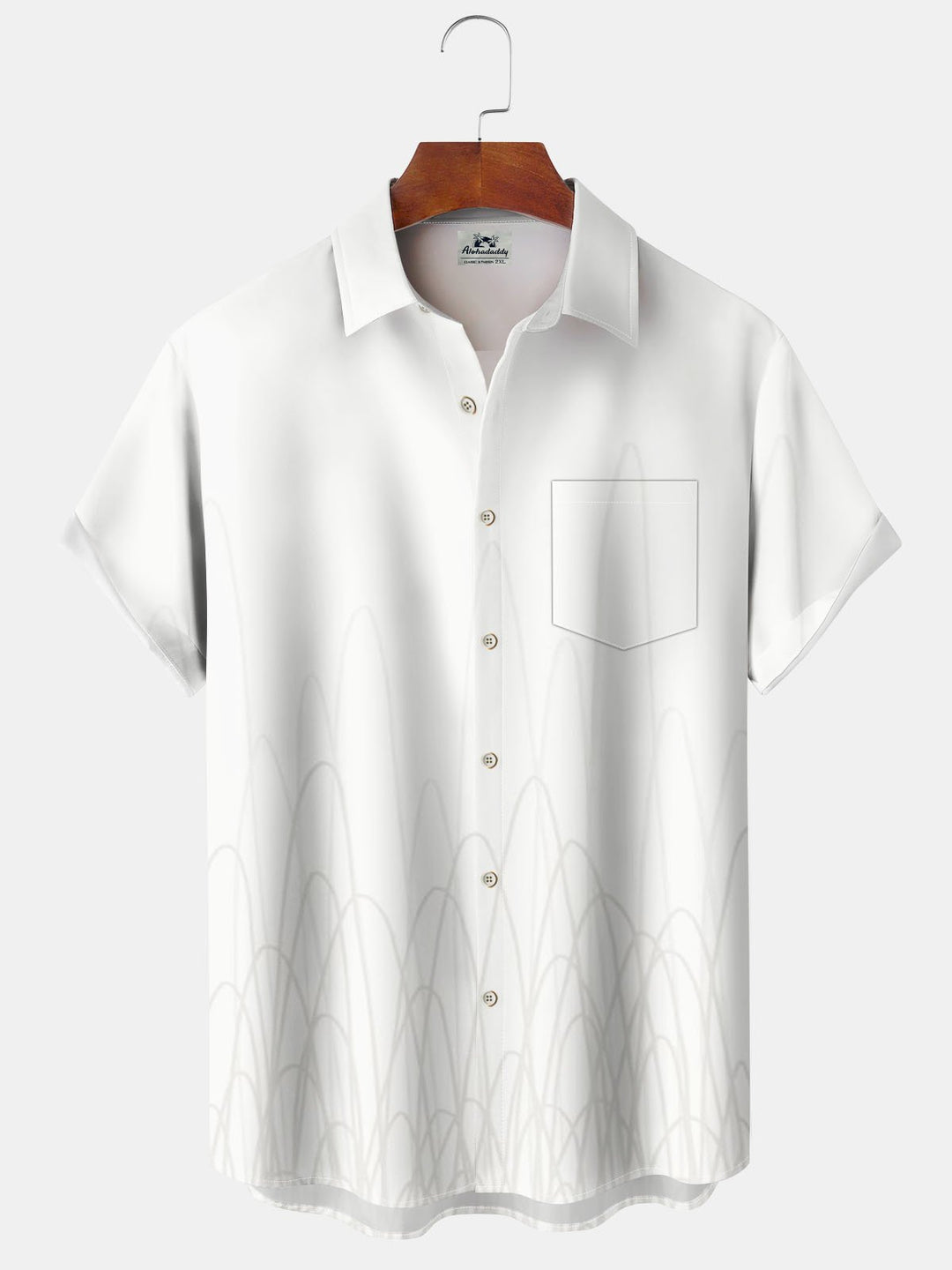 Alohadaddy® Casual Striped Geometric Print Pocket Stretch Men&