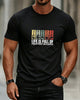 Alohadaddy® Casual Music-Print Crew-Neck Short-Sleeve T-Shirt