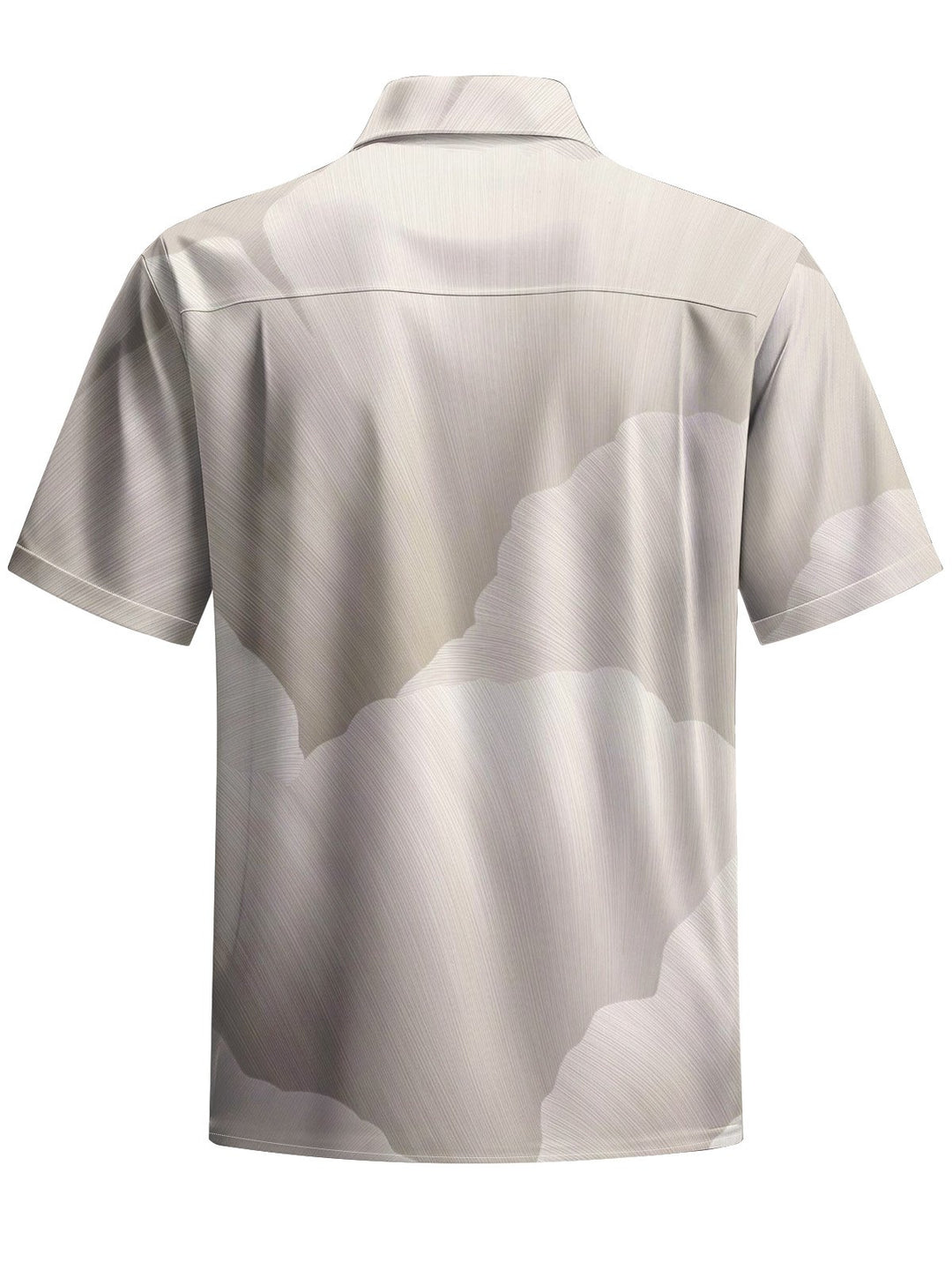 Alohadaddy® Casual Gradient Art Print Chest Pocket Men&