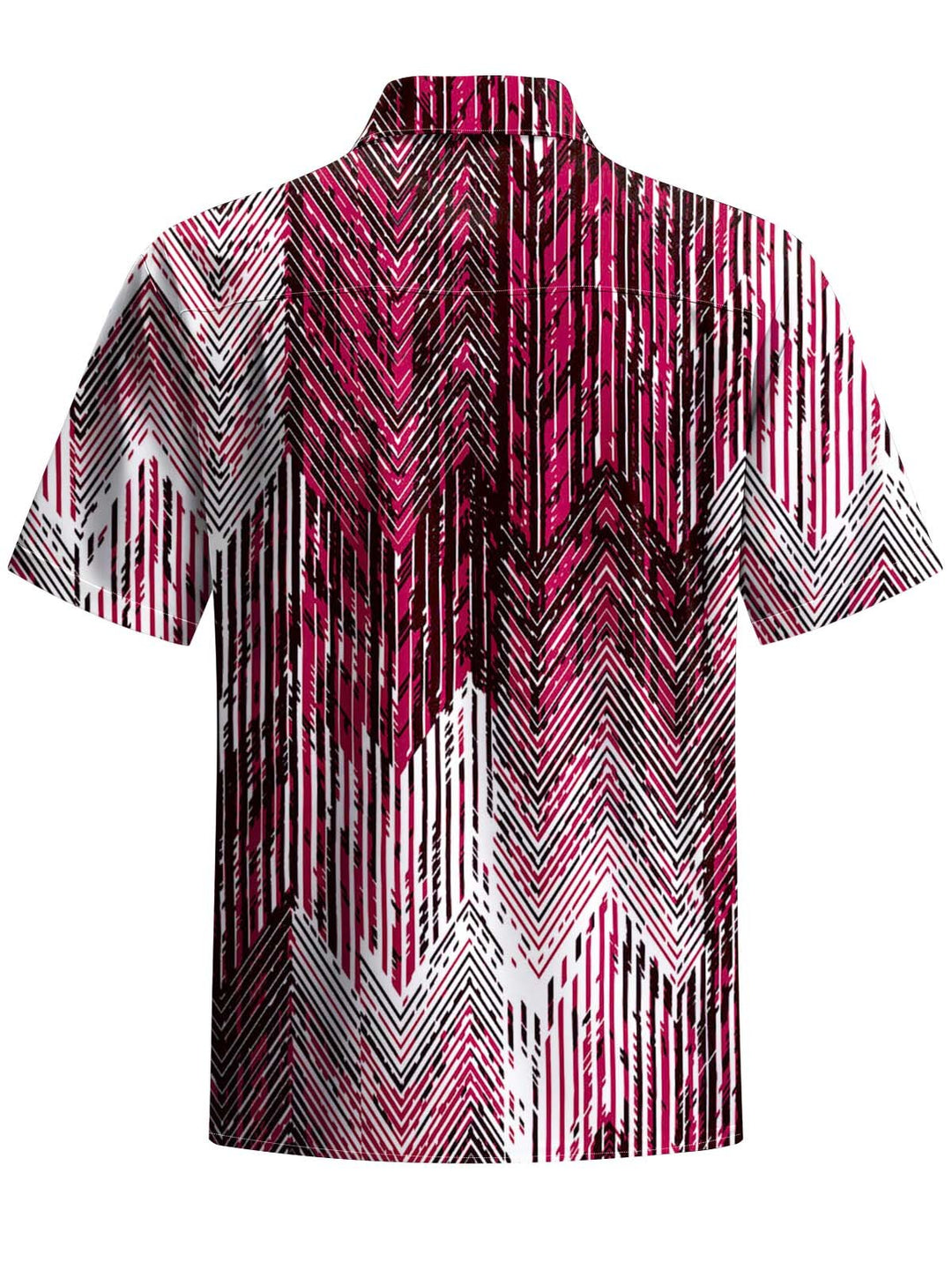 Alohadaddy® Casual Stripe Print Art Pocket Elastic Men&