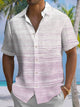 Alohadaddy® Hawaii Ombre Printed Moisture Wicking Men's Short Sleeve Shirt Big & Tall