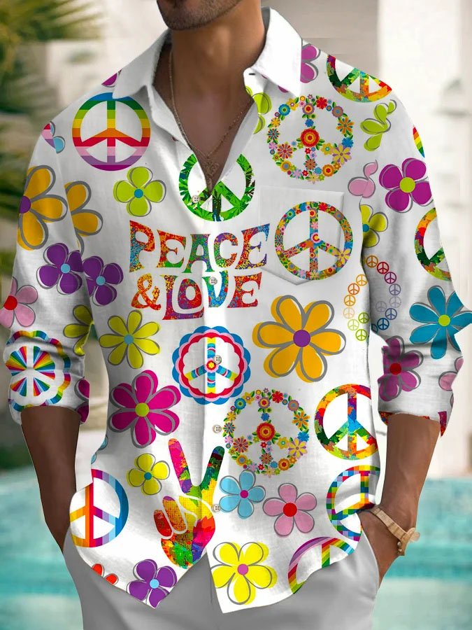 Alohadaddy Hawaiian Floral Graphic 3D Digital Print Men&