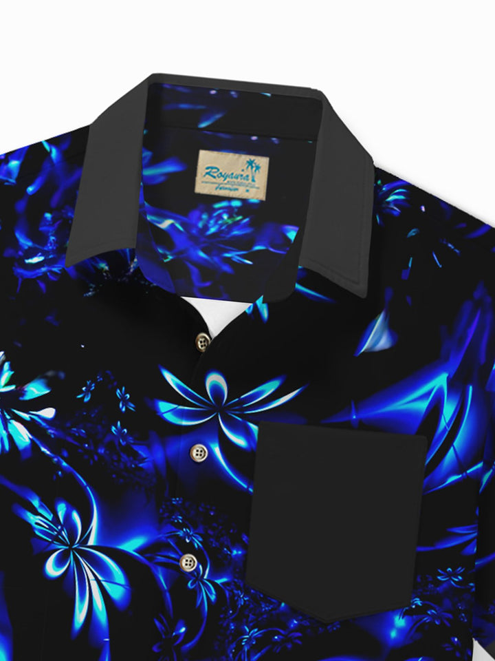 Alohadaddy Hawaiian Floral 3D Print Men&