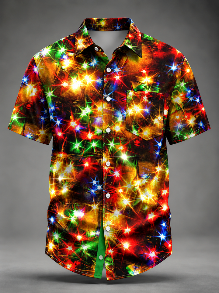Alohadaddy Christmas Gold Neon Men&