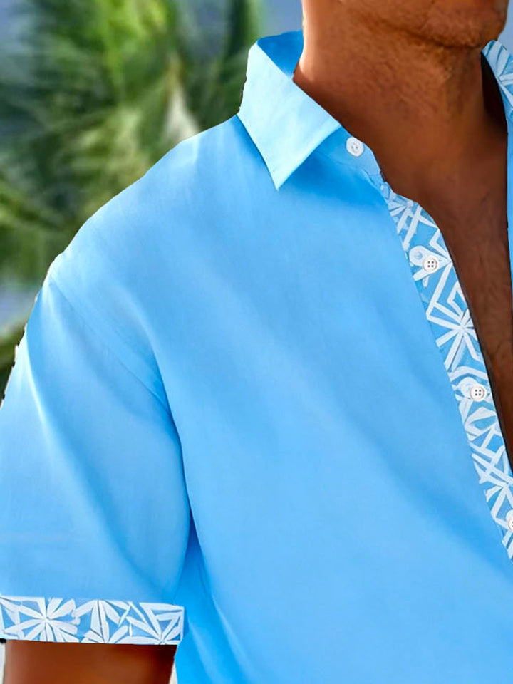Alohadaddy® Hawaiian Floral Print Men&