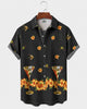 Alohadaddy® Men's Short-Sleeve Button-Down Shirt with Pocket Cocktail Print