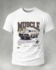Men's Casual Street-Style Short-Sleeve T-Shirt (Music & Car Theme)