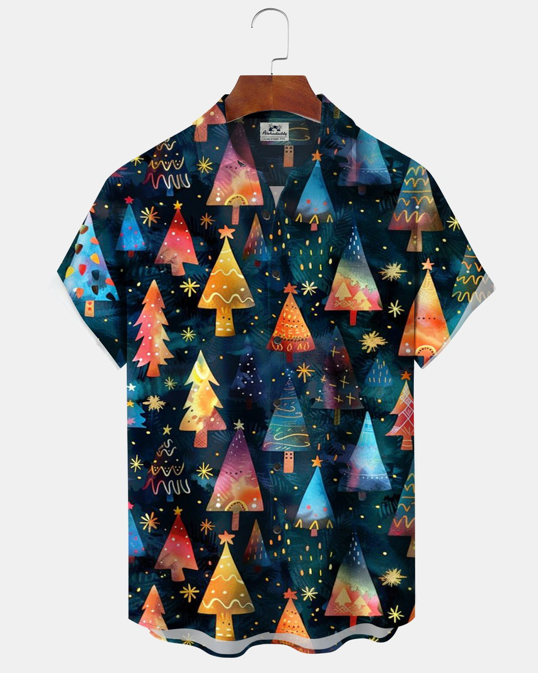 Alohadaddy® Holiday Christmas Tree Star Art Print Men&