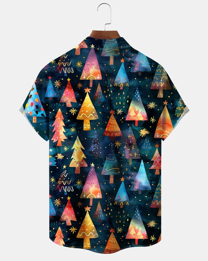 Alohadaddy® Holiday Christmas Tree Star Art Print Men&