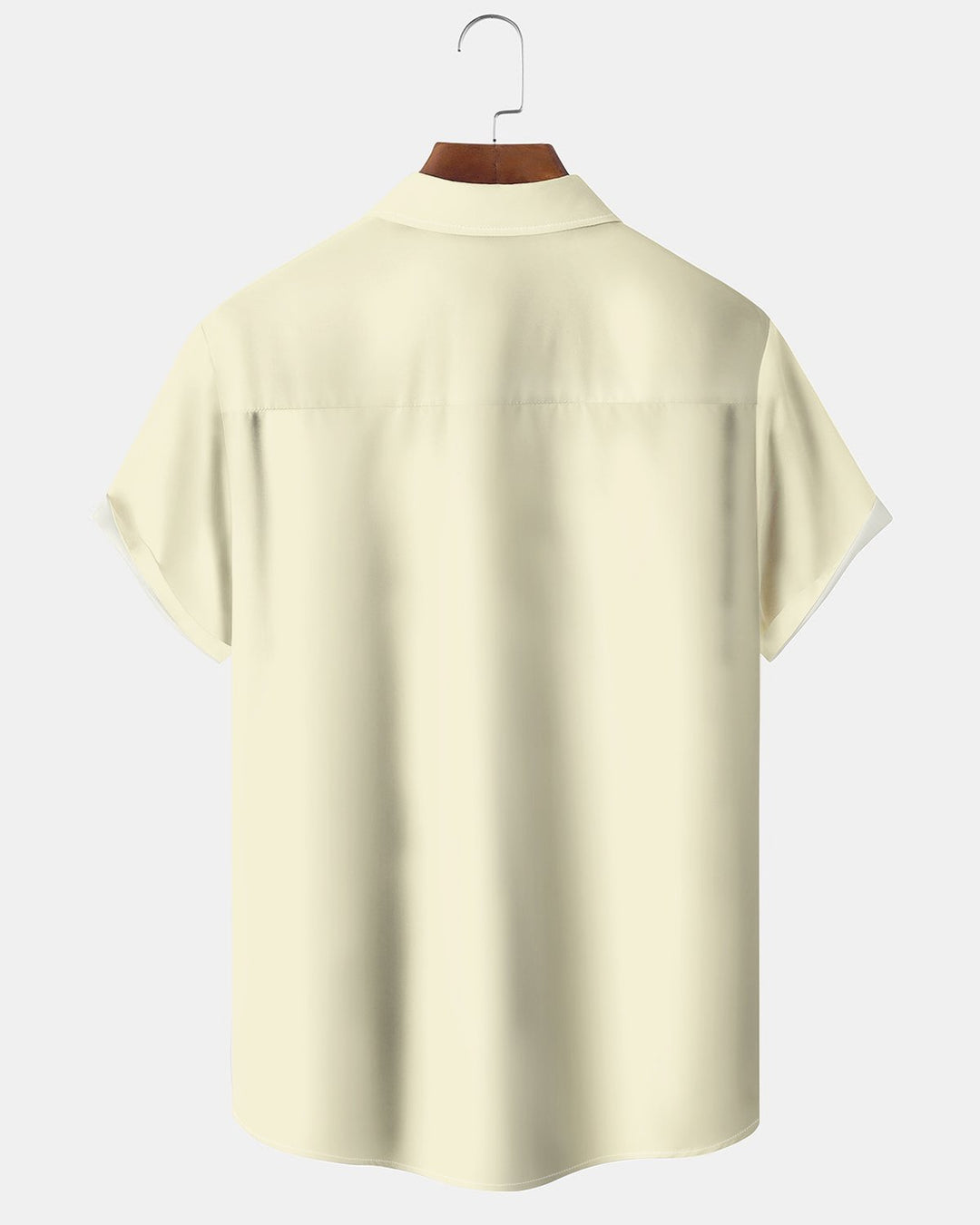 Alohadaddy® Casual Minimalist Striped Leaf Print Men&