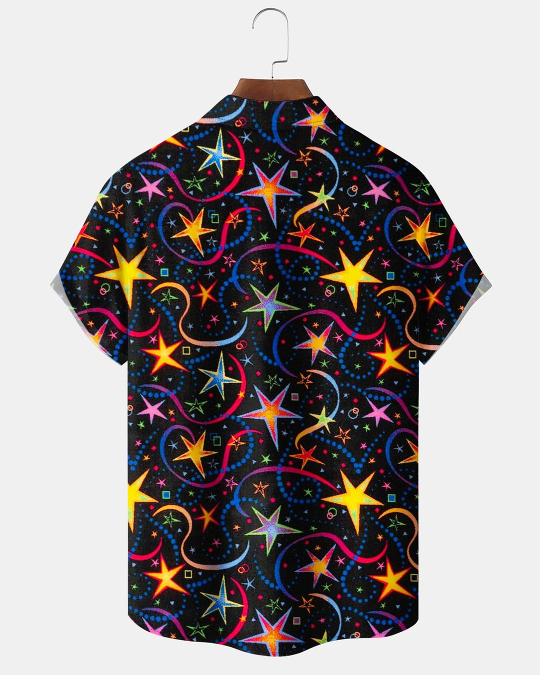 Alohadaddy® Holiday Christmas Star Lights Abstract Art Print Men&