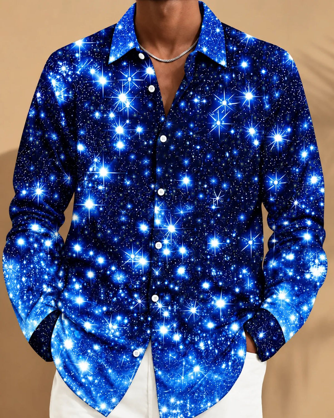 Alohadaddy® Holiday Christmas Neon Light Print Men&