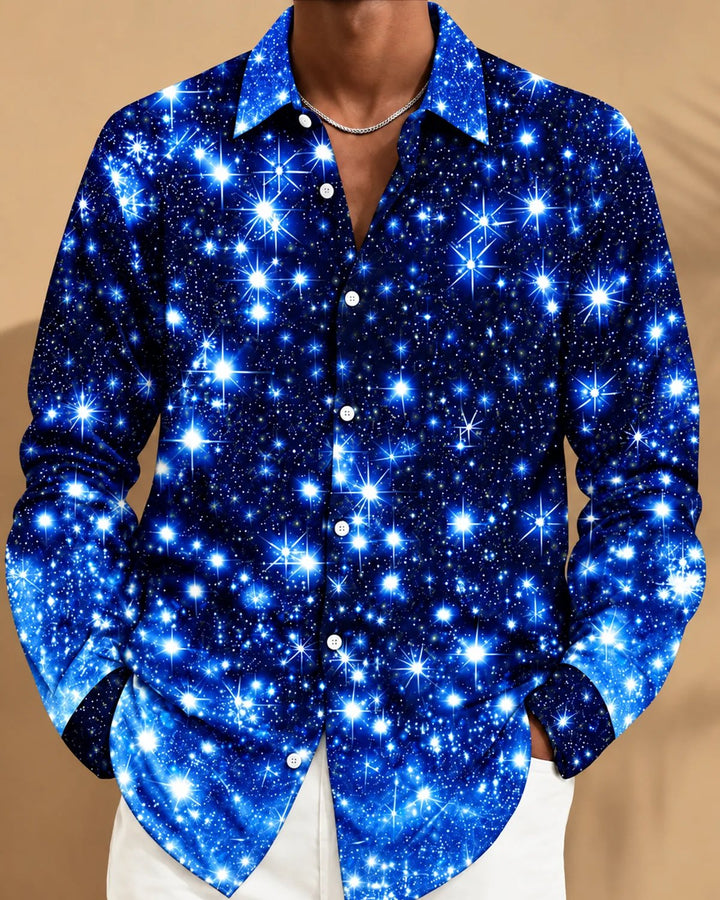 Alohadaddy® Holiday Christmas Neon Light Print Men&