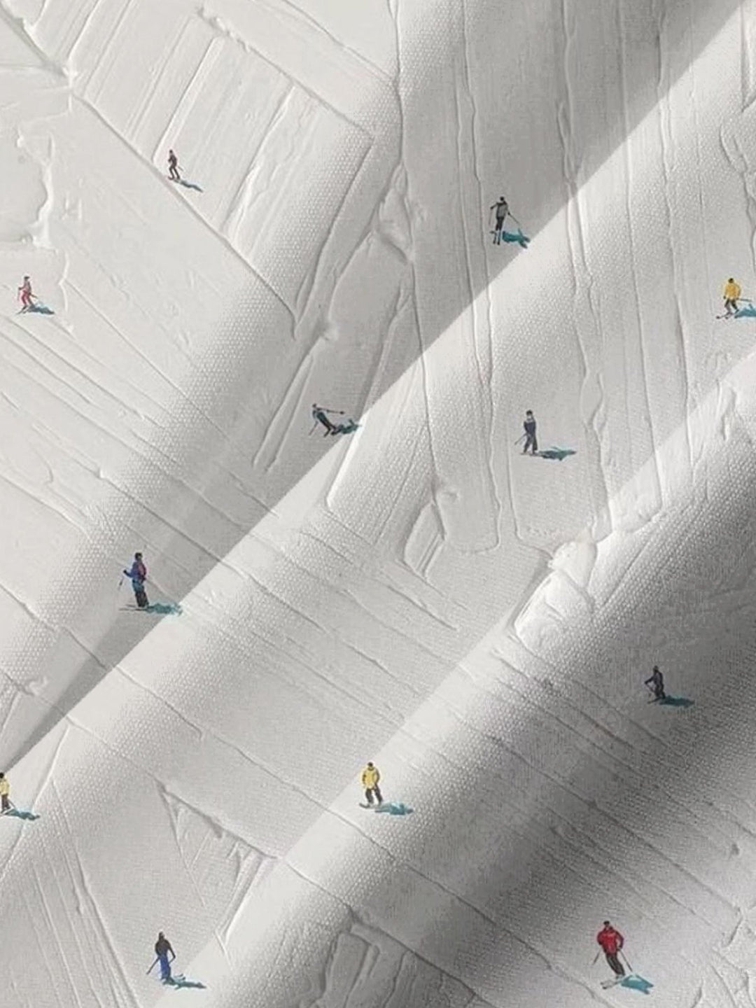 Alohadaddy® Casual Ski Print Art Pocket Stretch Men&