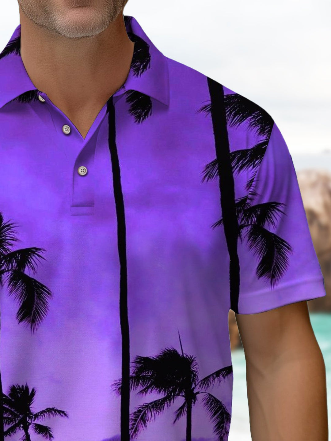 Alohadaddy® Hawaiian Palm Tree Art Print Men&